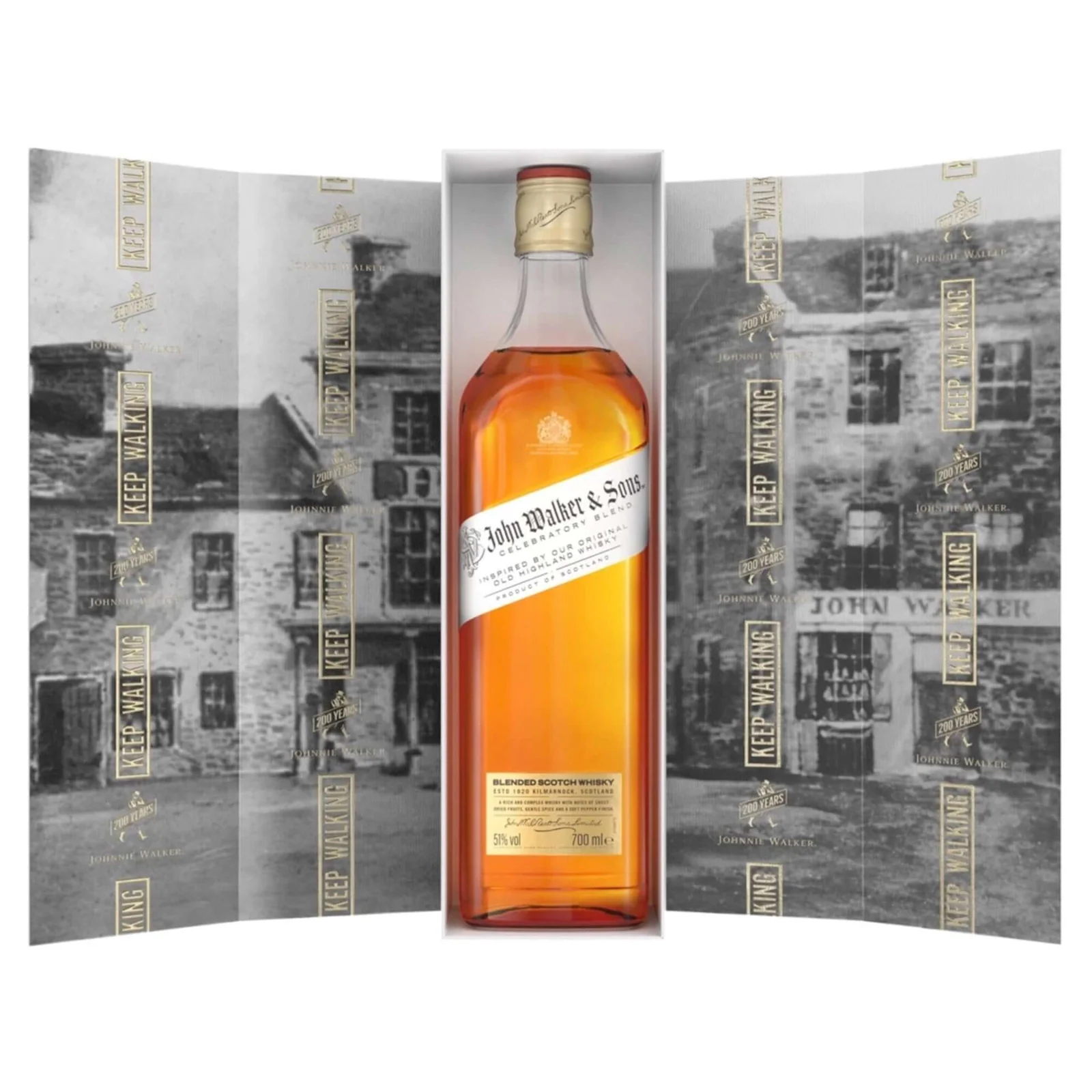 Johnnie Walker & Sons Celebratory Blend Limited Edition 200th Anniversary Scotch Whisky - Image 2