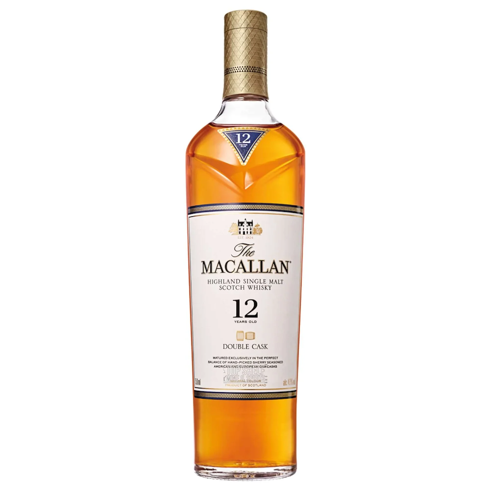The Macallan Sherry Oak 12 Year Old Single Malt Scotch Whisky 750ml - Image 3