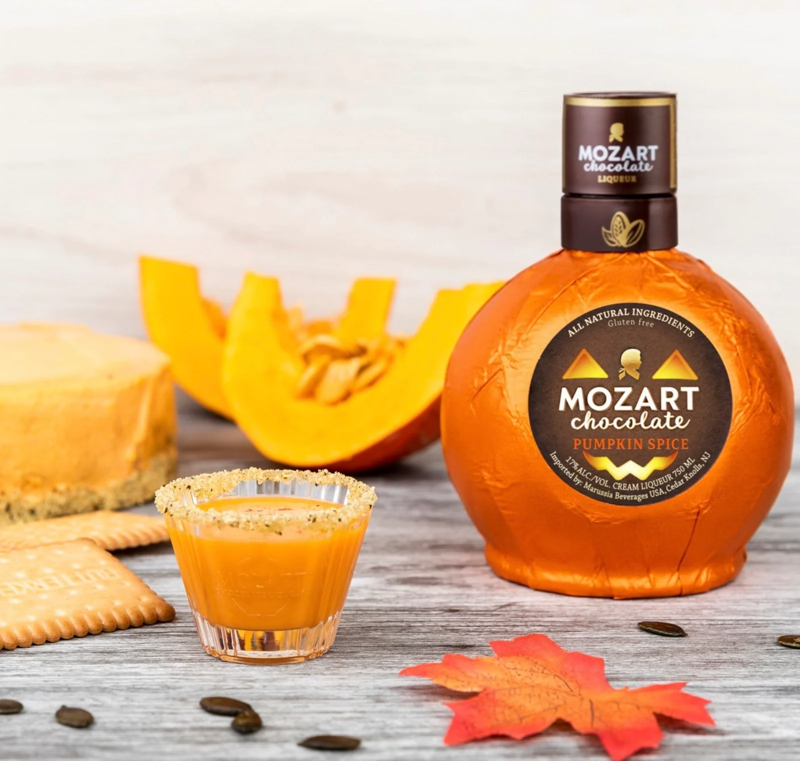 Mozart Chocolate Pumpkin Spice Liqueur - Image 3