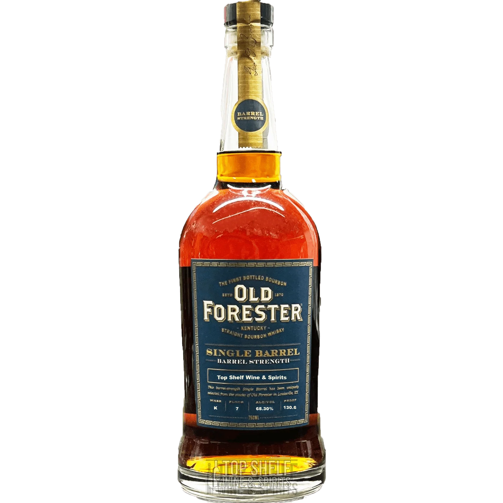 Old Forester Single Barrel Barrel Proof Bourbon (Private Selection)