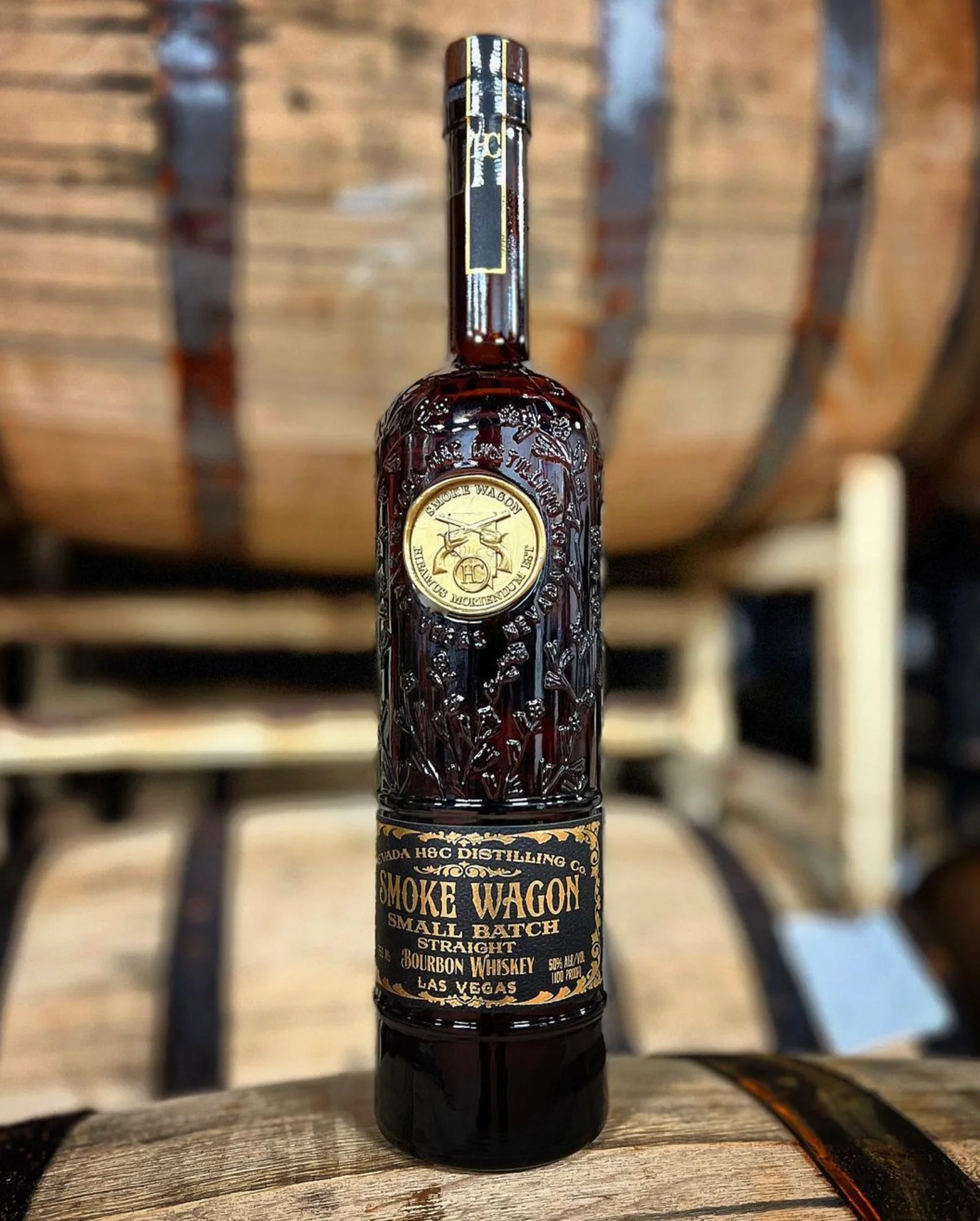 Smoke Wagon Small Batch Straight Bourbon - Image 2